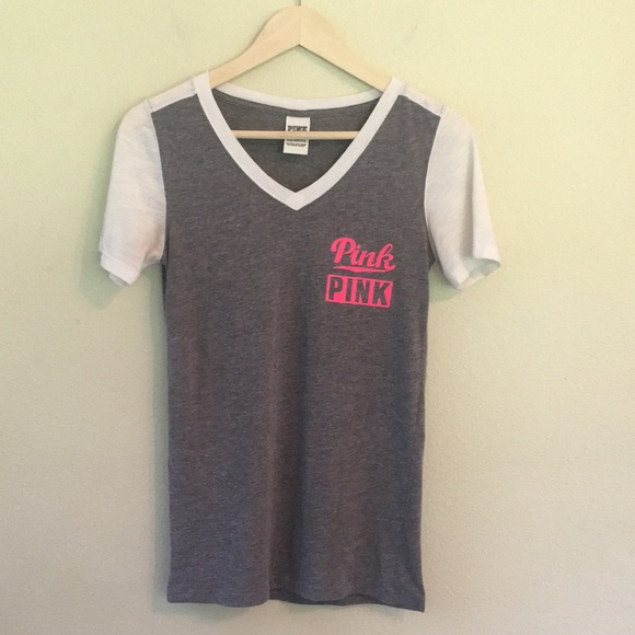 PINK Victoria's Secret Tops - VS PINK Baseball Tee